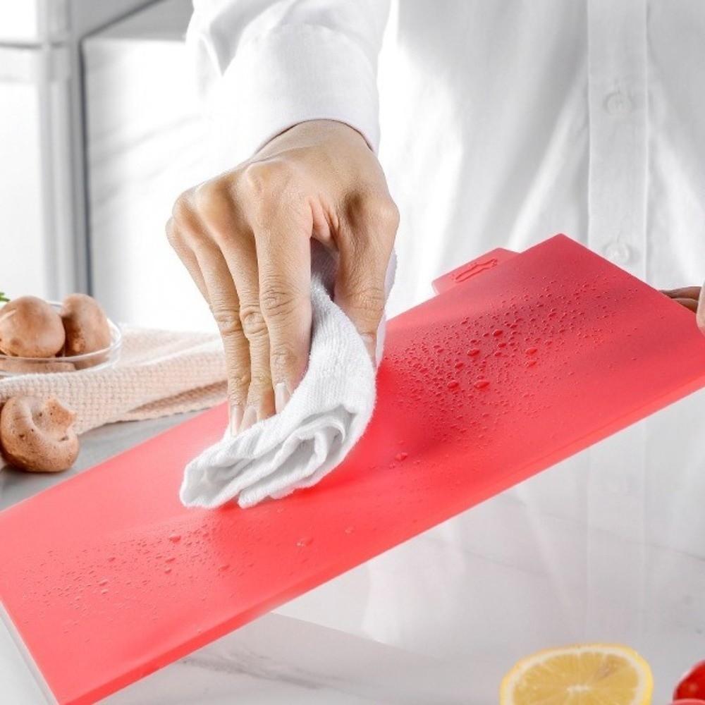 Non-Slip Cutting Board Set Hygienic Color Coded Board Set Chopping Board Set  Vegetable Prep