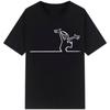 La Linea The Line Osvaldo Cavandoli Tv T Shirt Unisex Happy Fashion Unisexs Tshirts Streetwear Tee Round Neck Casual Tops Camisetas