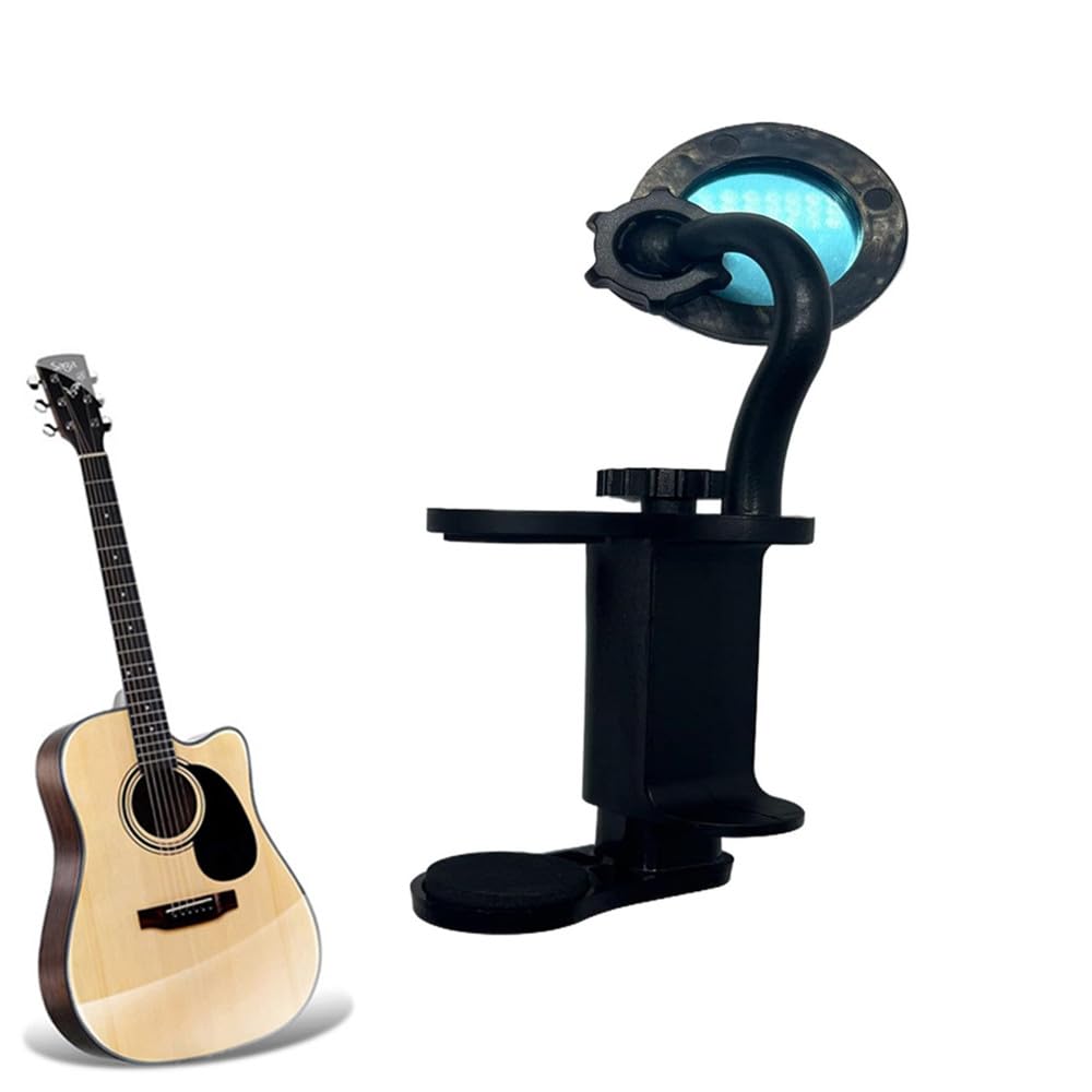 Granmagazz Rotating Headphone Adjustable Phone Holder for Guitar and Easy To Attach and Remove from Guitar Phone Strong Magnetic Feature Guitar/Bass