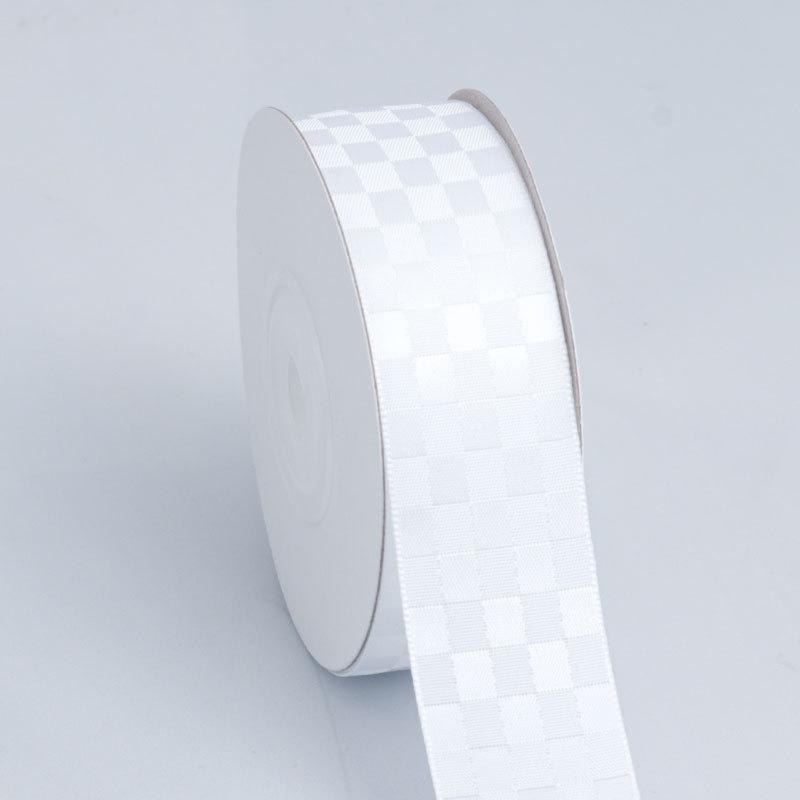 Elegant Solid Color Plaid Ribbon Soft Ribbon Bow Flower Handmade Material Hair Decoration Ribbon Baking Gift Packaging Ribbon Home Decoration