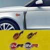 1Pc SVR Badge Sticker Car Rear Trunk Logo, Car Body Emblem for R/anger-Rover Sport D-iscovery D-efender F-reelander