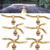 Rotating Large Area Coverage Watering Spray Garden Sprinklers Lawn Irrigation Automatic Watering