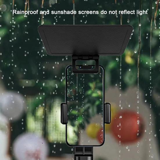 Козырек от солнца для мобильного телефона, уличный солнцезащитный козырек, уменьшение освещенности, антибликовый козырек, защита от ультрафиолета, универсальный чехол для смартфона