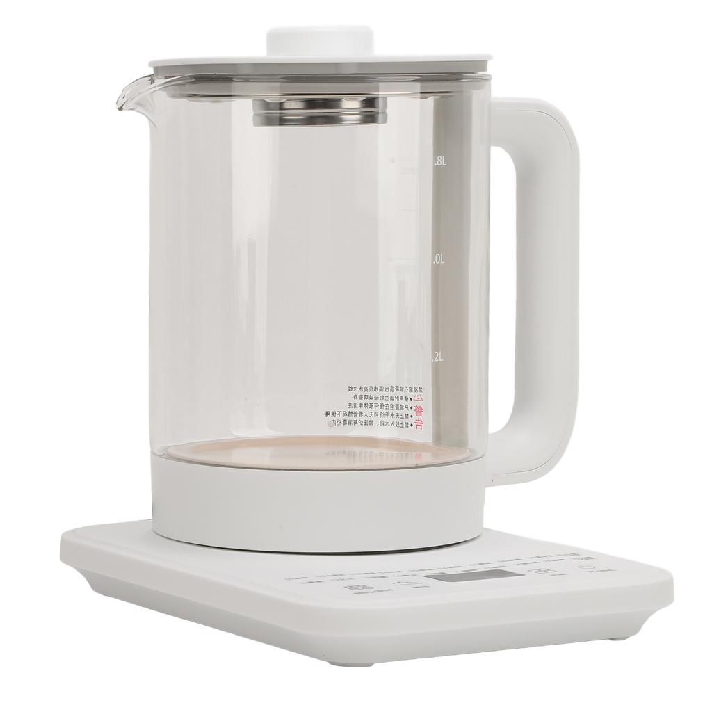 Hot Tea Maker 800W Automatic Electric Glass Kettle with Tea Infuser for Your Favorite Tea Coffee