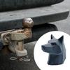 Всепогодная крышка для фаркопа автомобиля с 3D-печатью изображения волка, универсальный размер 50 мм, прочная конструкция для автомобиля