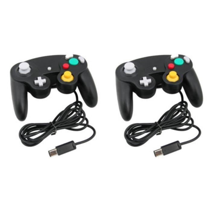 LOT 2 Vibration Controller for Wii / Gamecube Black