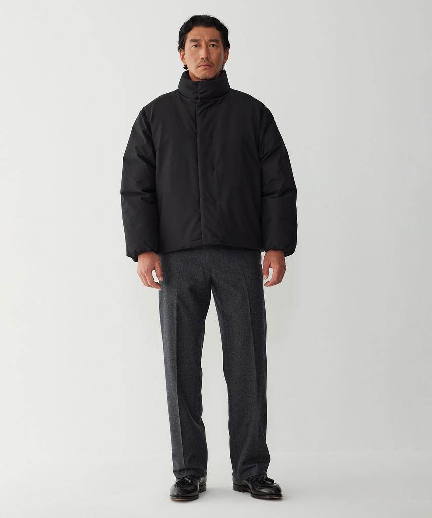 Man On The Boon Clean Goose Down Padded Jacket_Black 4715309018