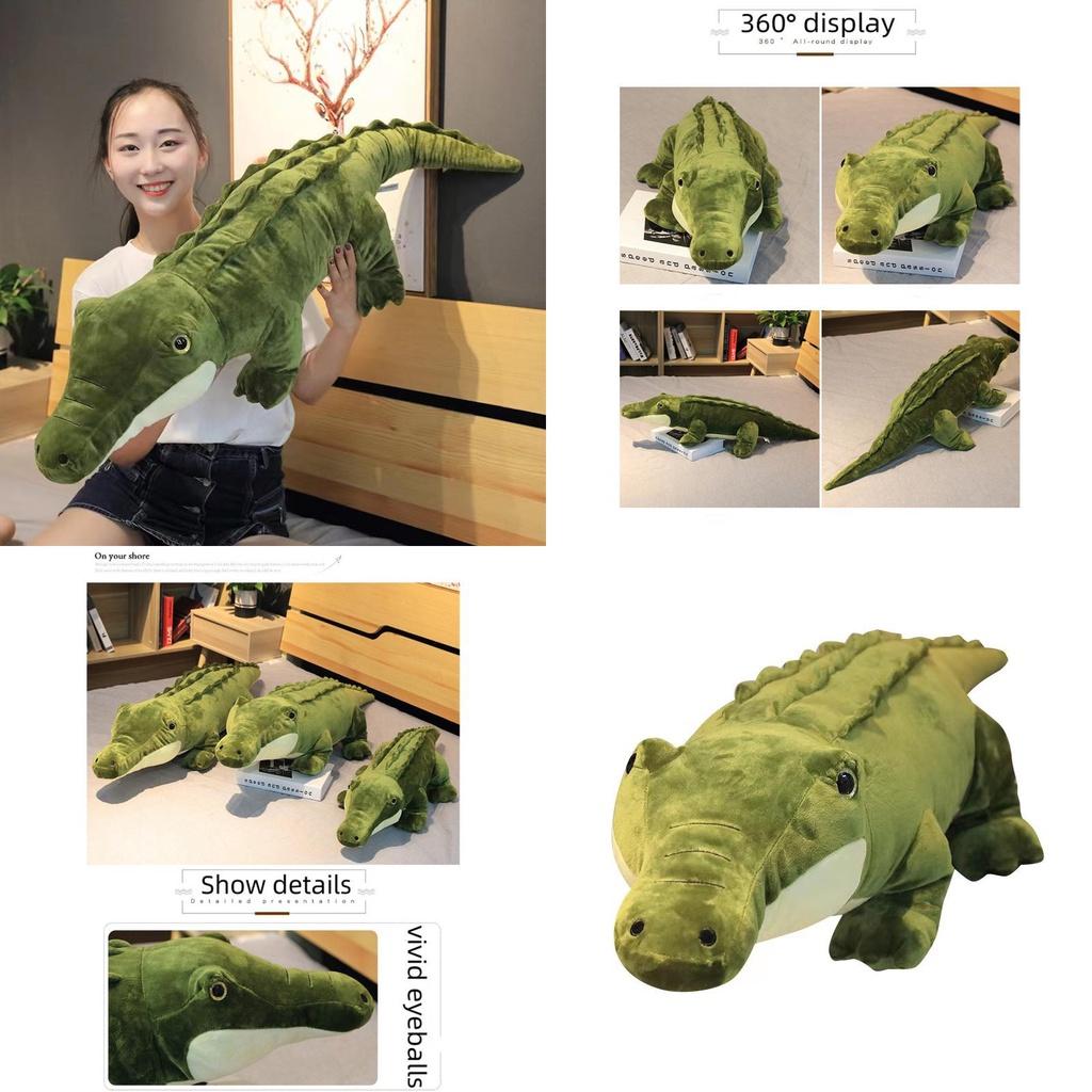Green Lyle Lyle Crocodile Plush Toy Surface Washable And Easy To Clean
