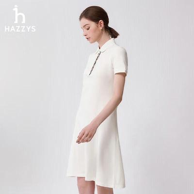Женское летнее повседневное облегающее платье-поло HAZZYS