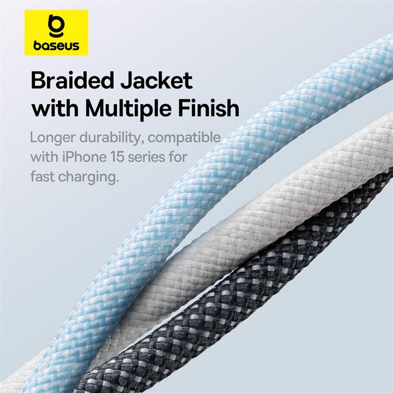 Baseus Кабель для быстрой зарядки данных серии Dynamic 3, тип C — Type-C, 100 Вт