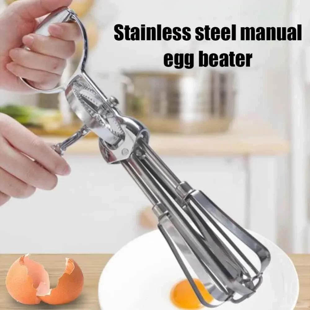 News Hand Crank Egg Whisk Milk Mixer Cream Butter Blender Stiring Foam Mixer Kitchen Cooking Tool Kitchen Utensils 2025 2