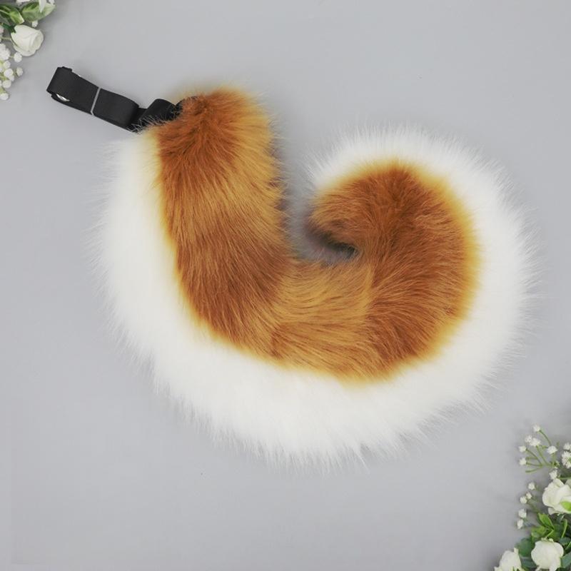 1Pcs Furry Anime Dog Ear Headband Tail Set Cute Cosplay Dress Up Accessories for Comic-Con Roleplay Events