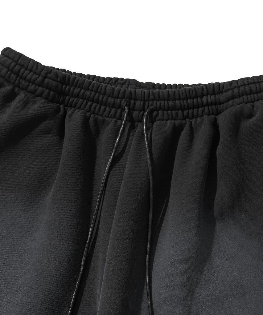 LIBERE Logo Sweat Half Pants / Black