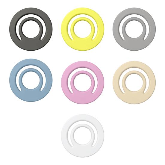 Магнитный держатель-кольцо для телефона, силиконовый держатель для телефона, стабильный, приятный для кожи, кольцо для селфи для просмотра без рук