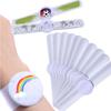 Day Christmas Halloween Handmade Waterproof Blank Slap Bracelets Wristbands Reusable Writable