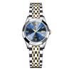 Tokei Watch Women's Business Fashionable Arm Watch Date Women's Waterproof Watch Analog Quartz Fashion Watch Blue Stylish Popular Gold Silver Women's