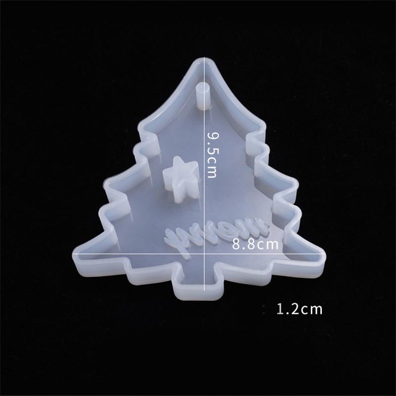 Клей Форма Украшения DIY Кристалл Силиконовая Форма Подвеска Сумка Украшение Рождественская Елка