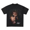 Lil Baby Большая Голова Коробчатая Винтажная Рубашка Графика Баскетбольная Футболка Стритвир Y2K