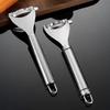 Stainless Steel Corn Peeler With Ergonomic Round Handle For Effortless Kernel Removal In Home Or Outdoor Kitchens