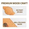 15 Inch Baguette Transfer Peel Food-Grade Smooth Surface Baguette Flipping Board Beech Wood Versatile Baking Board Loaves Baking