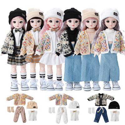 Модный комплект свитера 1/6 Bjd кукла сменная одежда кукла девочка или мальчик юбка аксессуары 30 см кукла дети девочки игрушка подарок