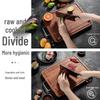 COOKER KING YC40CB Thick Blackwood Solid Wood Chopping Board