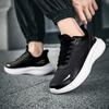 Белые мужские спортивные туфли Удобные и универсальные Минималистичный стиль Повседневные Уличные Для активного отдыха Увеличивающие рост