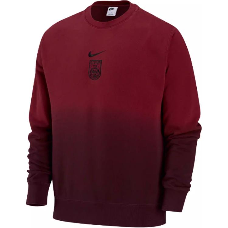 Nike Толстовка мужская Темно-красный/Ночно-коричневый Красный/Черный FJ7265-613