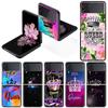Роскошный чехол для Samsung Galaxy Z Flip 4 3 5G черный ПК жесткие чехлы для телефонов модная задняя крышка ZFlip Funda Princess Mom Queen Shell