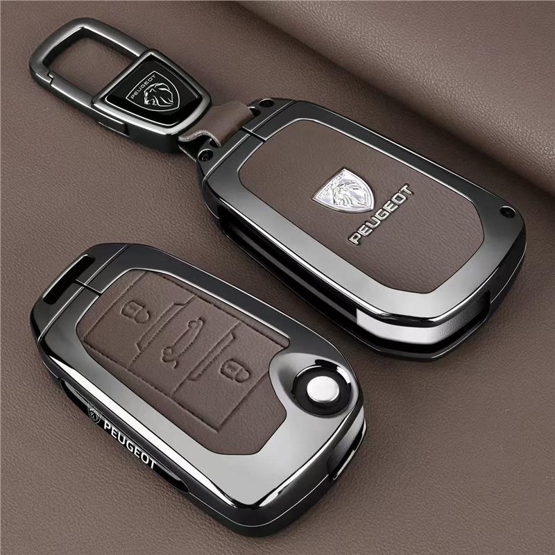 Чехол для ключа Peugeot для 508, 408, 408X, 508L, 4008, 5008, 301, 308