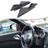 Carbon Fiber ABS Interior Door A-Pillar Cover trim For Nissan 370Z Z34 09-20