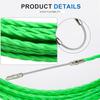Cable Push Puller Fiberglass Duct Rodder Fish Tape Cable Pulling Tool Electrical Wire Cable Guide Device Aid Tool 4mm 5-40M