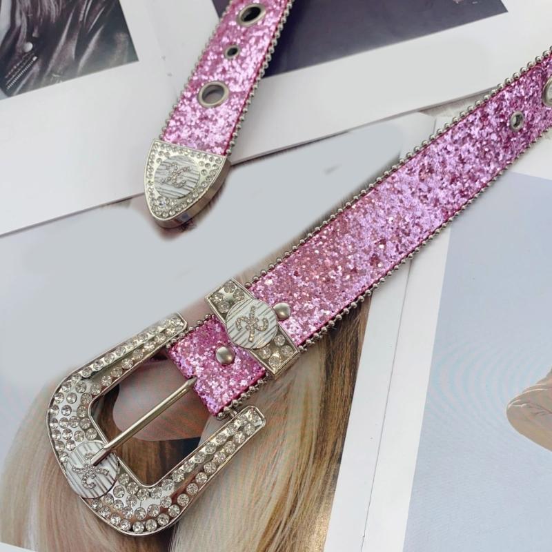 Женский широкий ремень с люверсами для джинсов, юбки, с отделкой из бусин, из искусственной кожи, ремень для брюк в стиле субкультуры, одежда для девочек, украшения для талии
