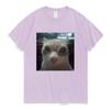 Funny El Gato Meme Sad Crying Cat Munchkin Kitty Meme Trendy Graphic T Shirt Unisex Women Harajuku Streetwear T-shirts Short Sleeve