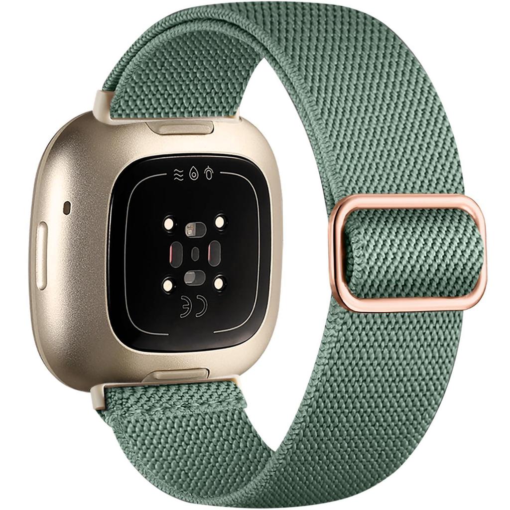 Нейлоновый спортивный ремешок с пряжкой для Fitbit Versa 3/4