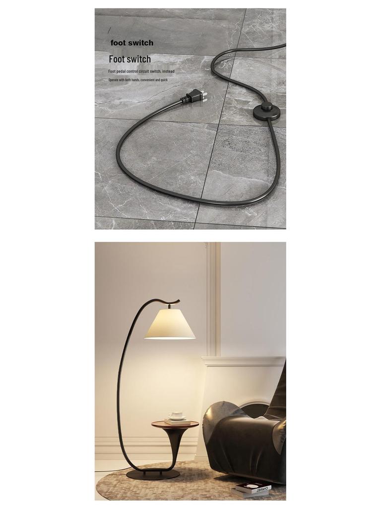 Vintage Glass Designer Floor Lamp: Perfect for Living Room, Bedroom, and Coffee Table Ambiance.