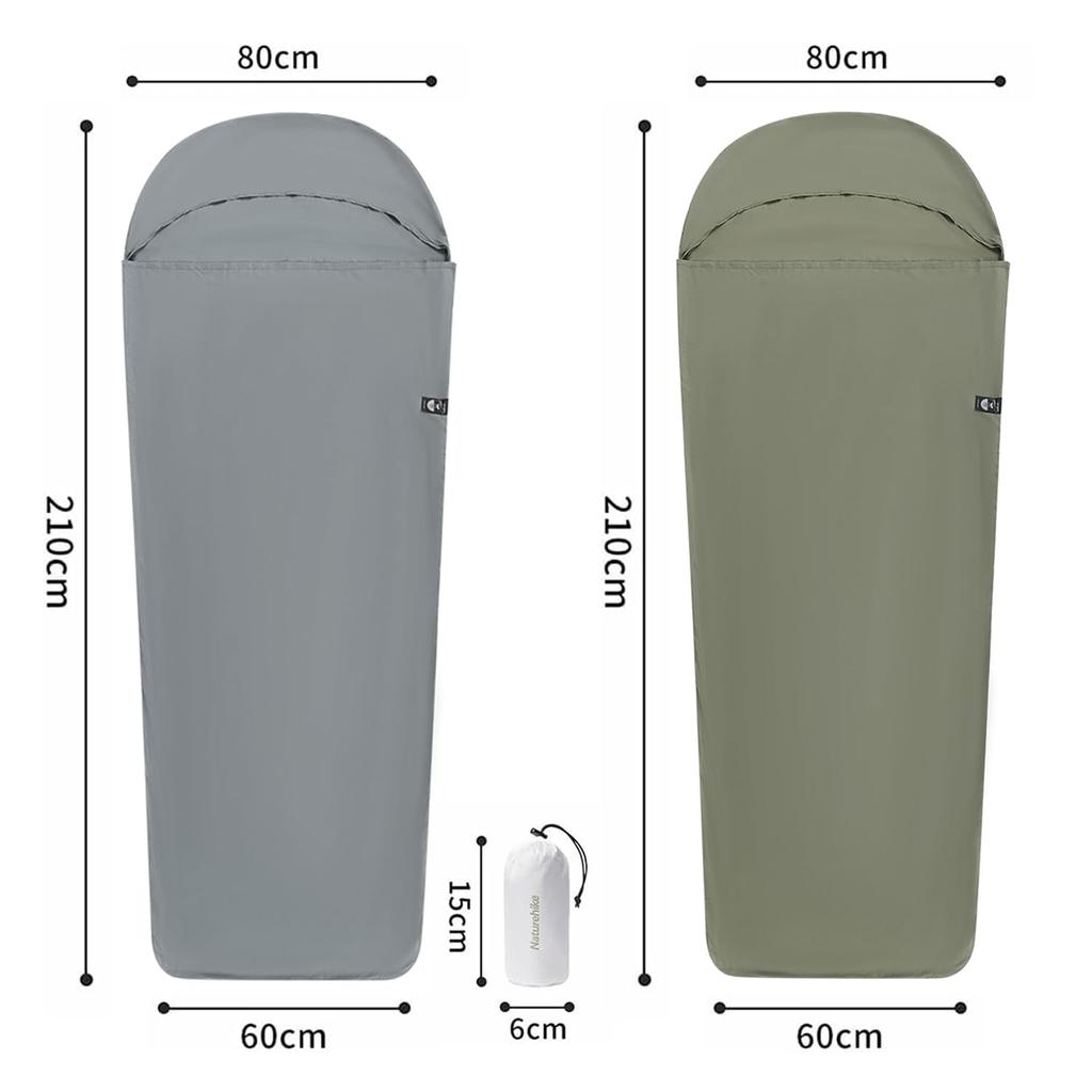 Naturehike Официальный внутренний внутренний дорожный Shruff сверхбыстрый нагрев мягкий для полностью горного бедствия внутри спального мешка для сна в комплекте