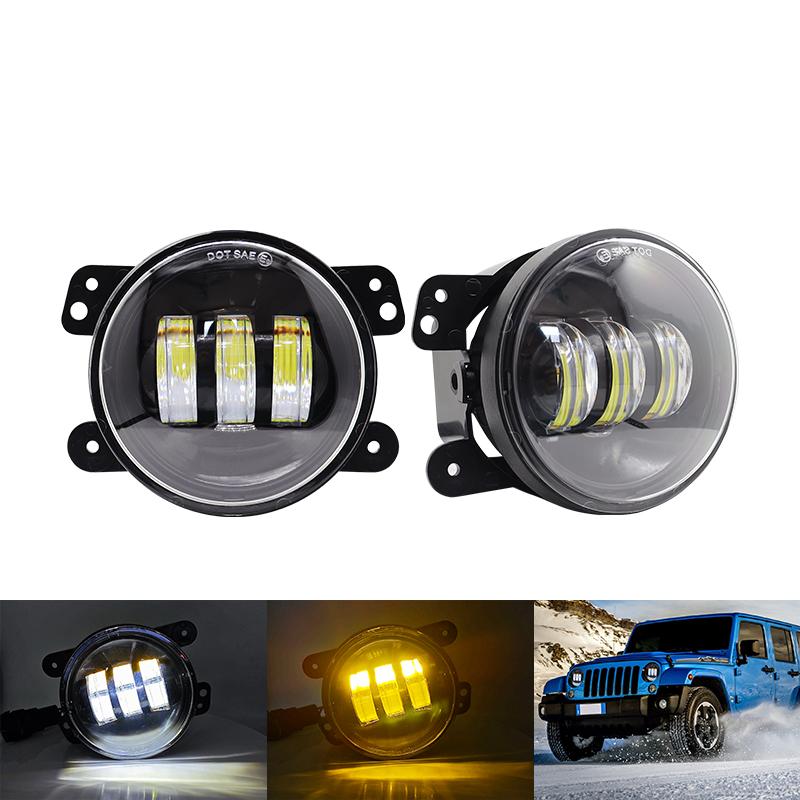 30W LED Fog Lights Luces LED Headlight DRL for Renault Duster