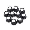 10 Pcs Potentiometer Knob Rotary Control Turning Bakelite Knob Hole Dia 6Mm