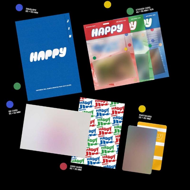 Джин   Счастливый   Сольный Альбом  Weverse Albums Вер. 