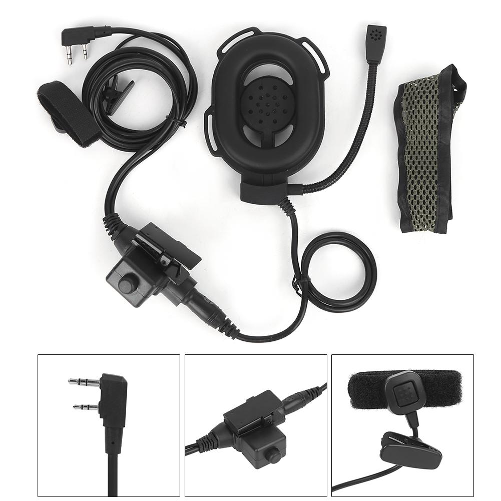 Гарнитура U94 HD01 PTT с военными наушниками и микрофоном, подходит для двухсторонней радиостанции Baofeng UV-5R BF F8HP BF V6