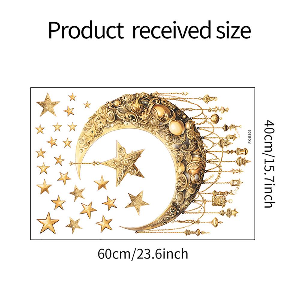 Рамадан Ид Мубарак Наклейки на стенуКарим Мусульманин Исламская мусульманская вечеринка Украшение