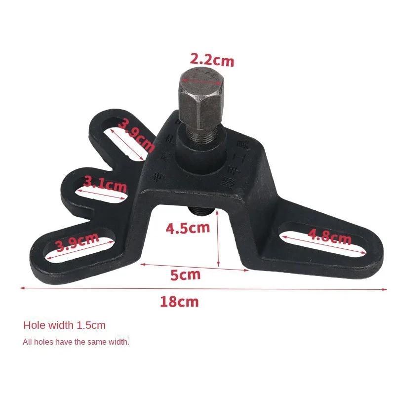 Универсальный съемник ступицы колеса мотоцикла с 4 отверстиями, набор инструментов для снятия заднего тормозного барабана, инструмент для ремонта трехколесного велосипеда, аксессуары для мотоциклов