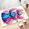 1pc S-Stitch Design Printed Area Rug Carpet for Bedroom Living Room Home Decor Rugs Mat Non Slip Mat Rug for Bedside