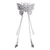 Elegant Rhinestone Hair Claw Clip Alloy Butterfly Hair Claw Clip  Women Hair Accessories