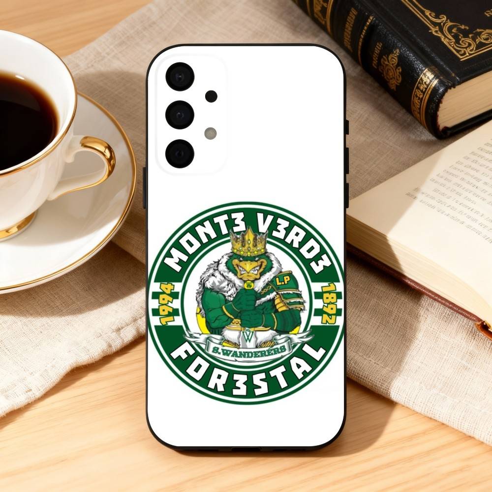Модный Чехол для Телефона S-Santiago W-Wanderers 1892 Для Samsung Galaxy A73,A72,A71,A70,A53,A52,A51,Мягкий Силиконовый Черный Чехол