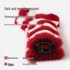 2024 Winter Baby Socks: Big Red, Warm, Seamless Mid-Calf for New Year, First Birthday, Full Moon, or Hundred Days Celebration