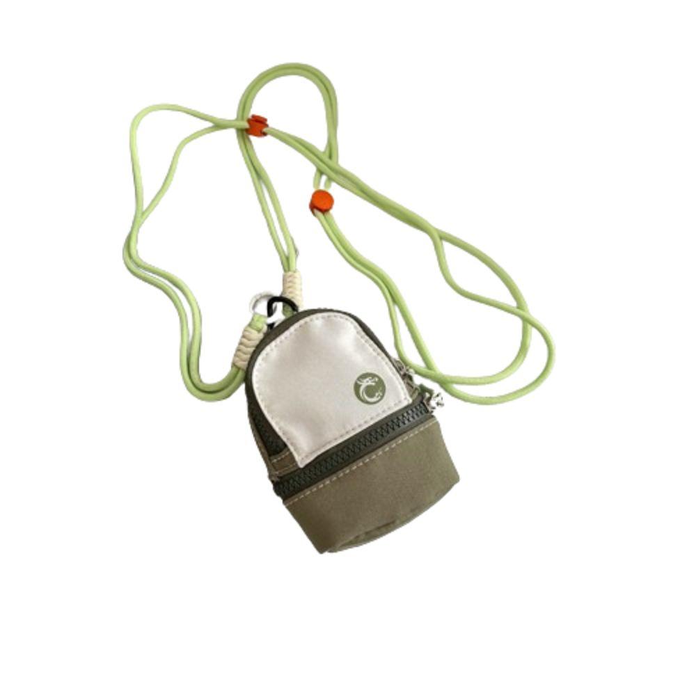 Кошелек для монет на шнурке из ткани Оксфорд, подвеска для рюкзака, кошелек для мелочи, мини-сумка для карт, для улицы