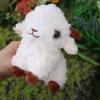 Bare-faced Sheep Sheep Keychain Xinjiang Tourist Souvenirs Little Lamb Keychain  Bag Decoration
