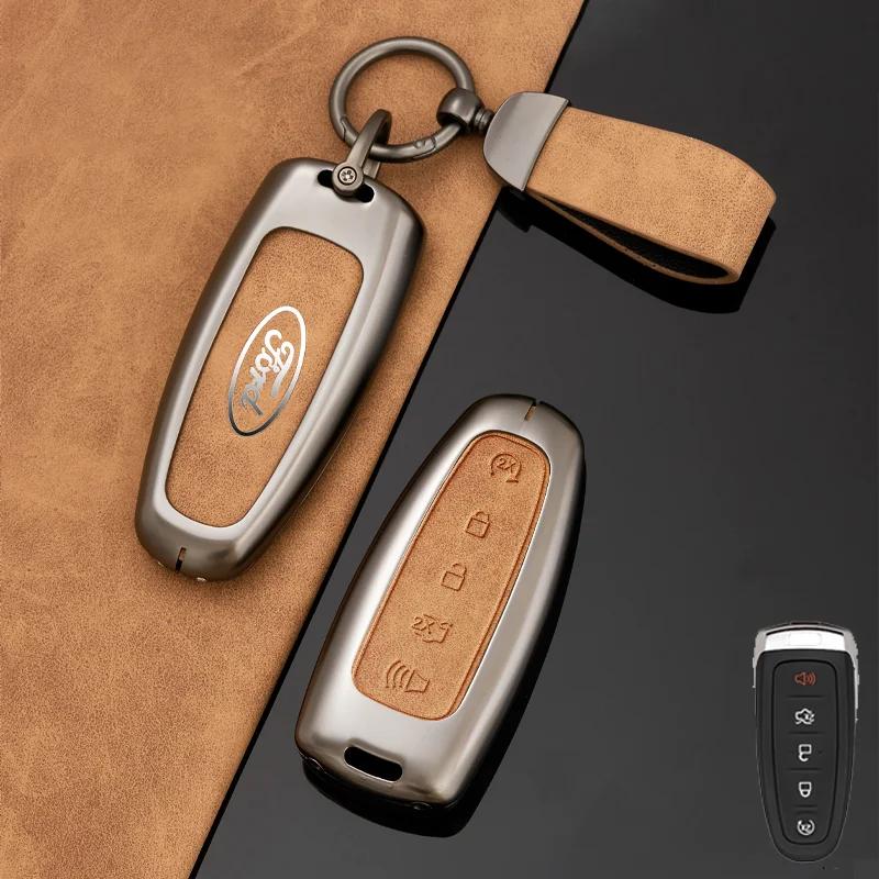 Car Sticker Hot For Ford Car Remote Key Case Cover Fob For Ford Explorer Edge Escape Flex Taurus 2011 2012 2013 2014 2015 Smart